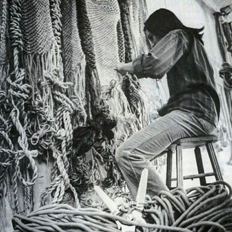 Loomes Muse: Francoise Grossen Textile Artist