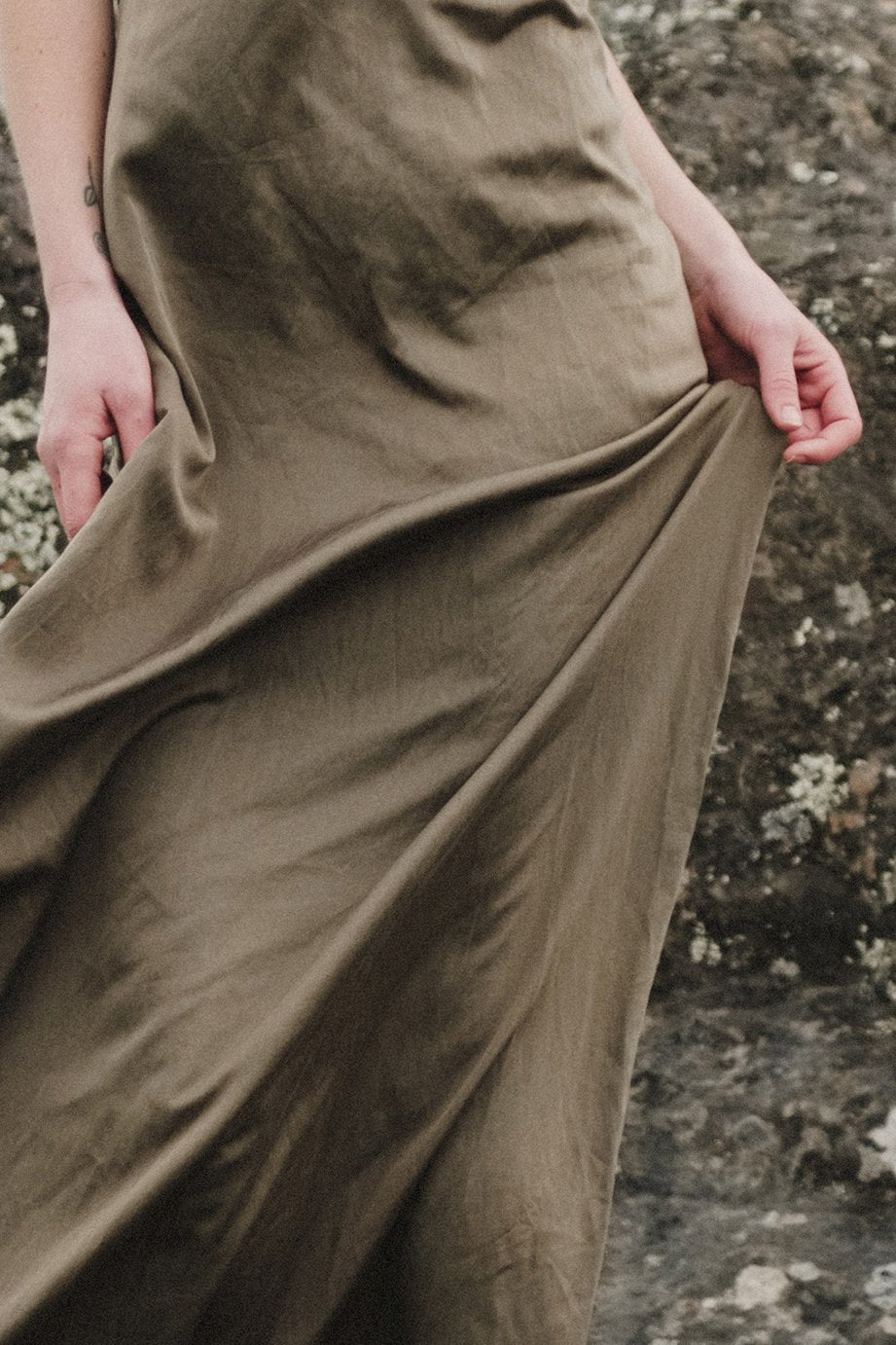 The Renoir Full Length Dress - Custom Colour - LOOMES