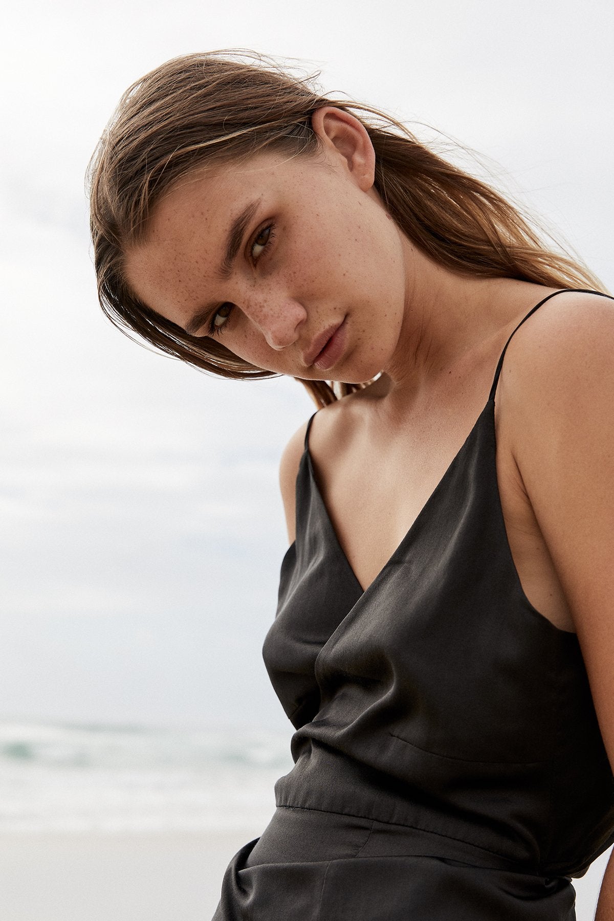 The Matisse Mini Dress - Ebony - LOOMES