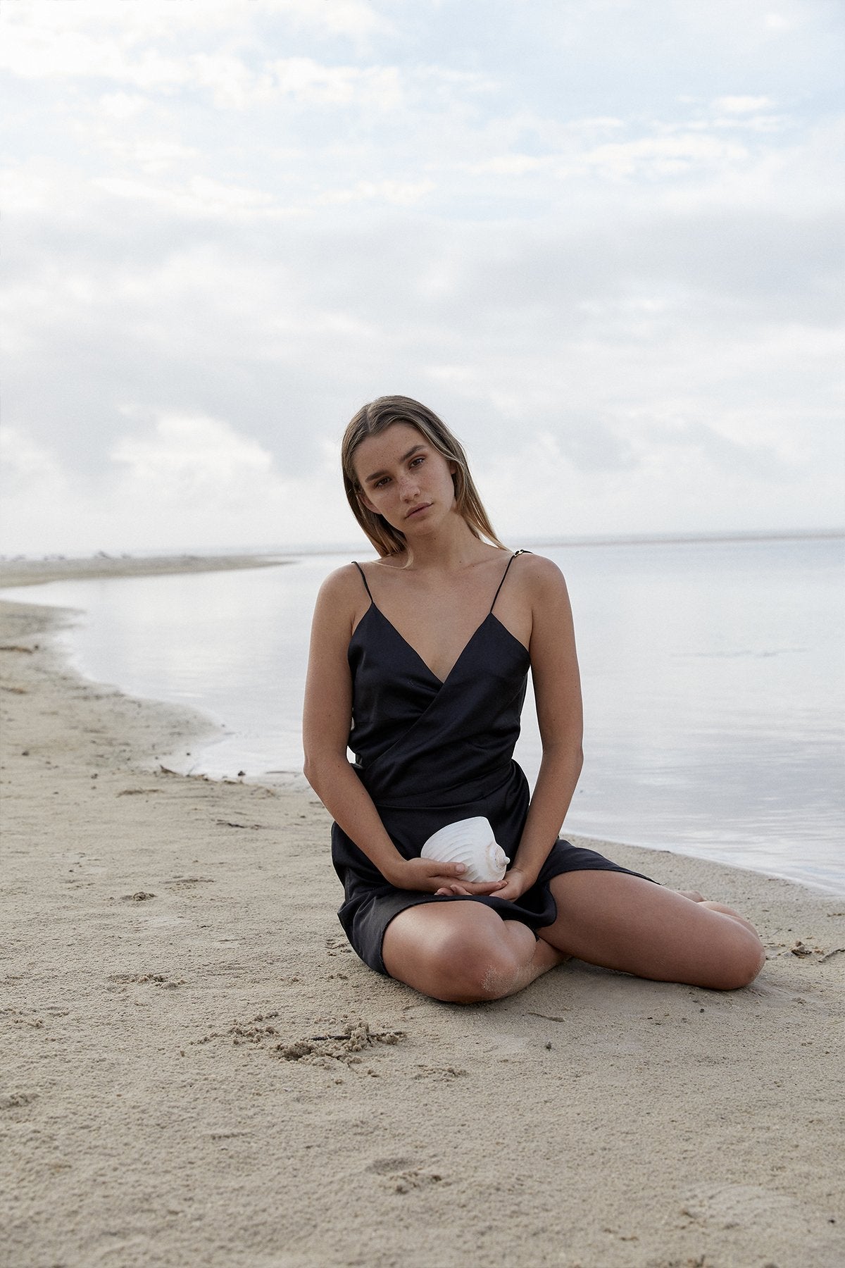 The Matisse Mini Dress - Ebony - LOOMES