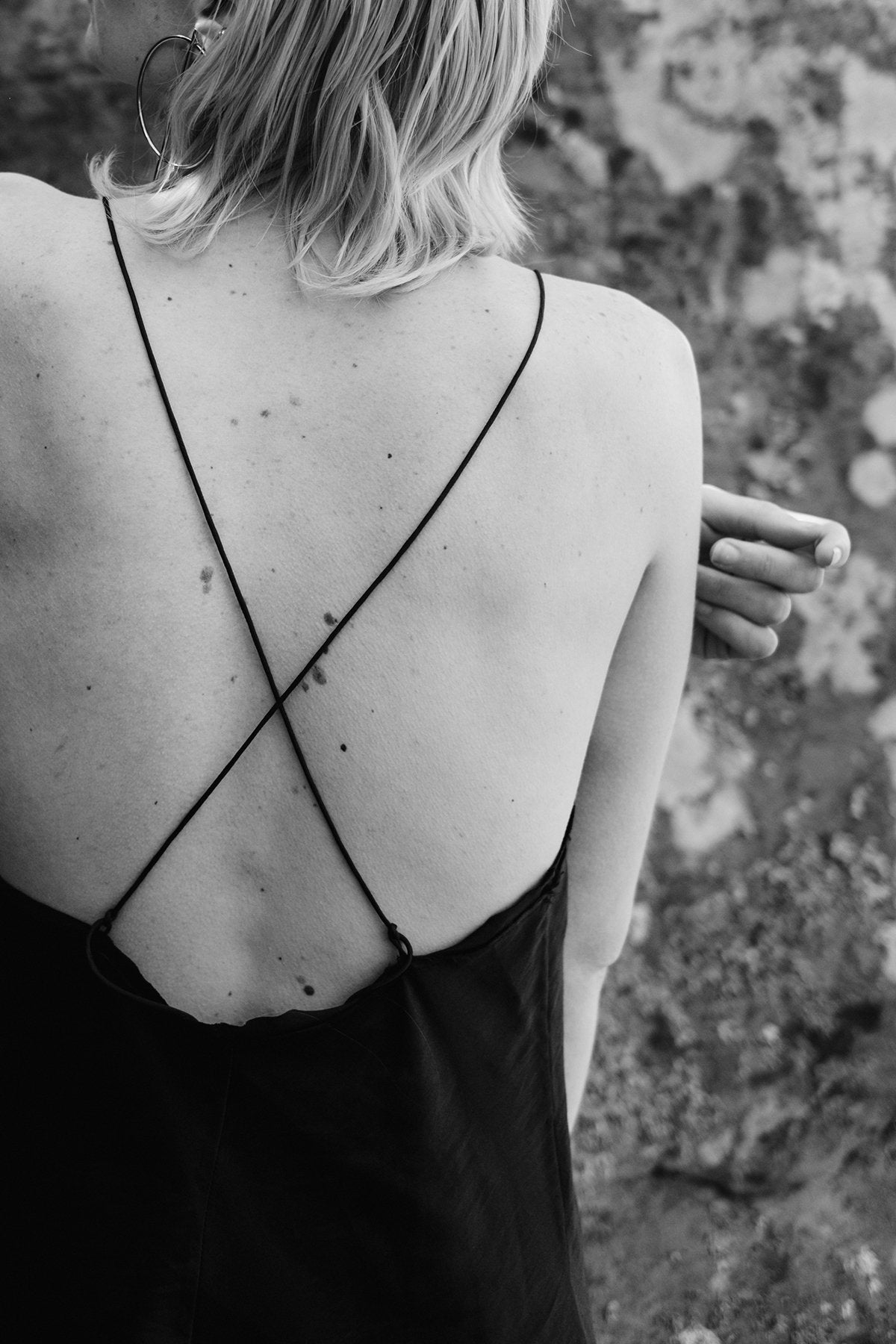 The O'Keeffe Cami Top - Ebony - LOOMES