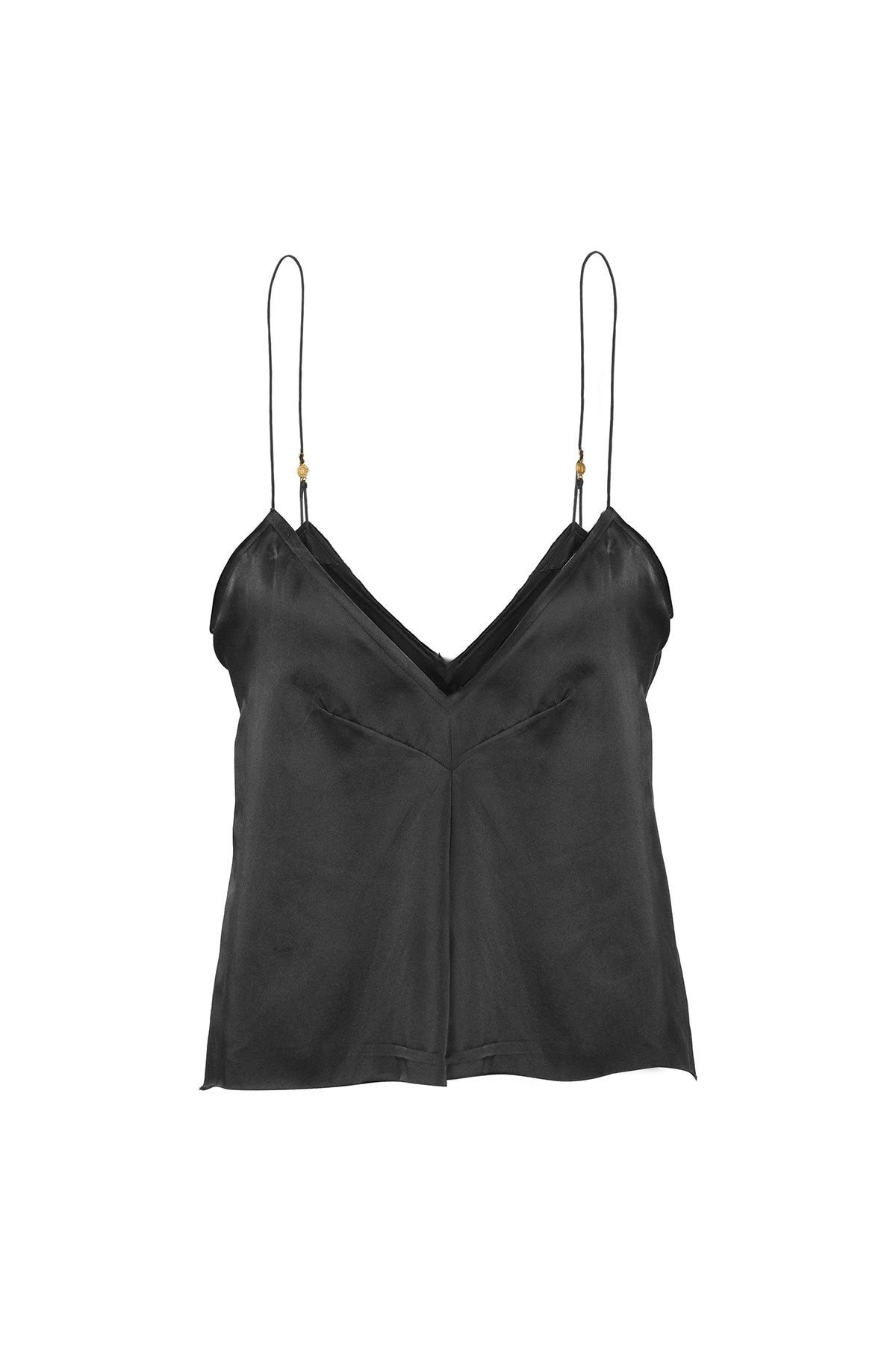 The Pablo Cami Top - Ebony - LOOMES