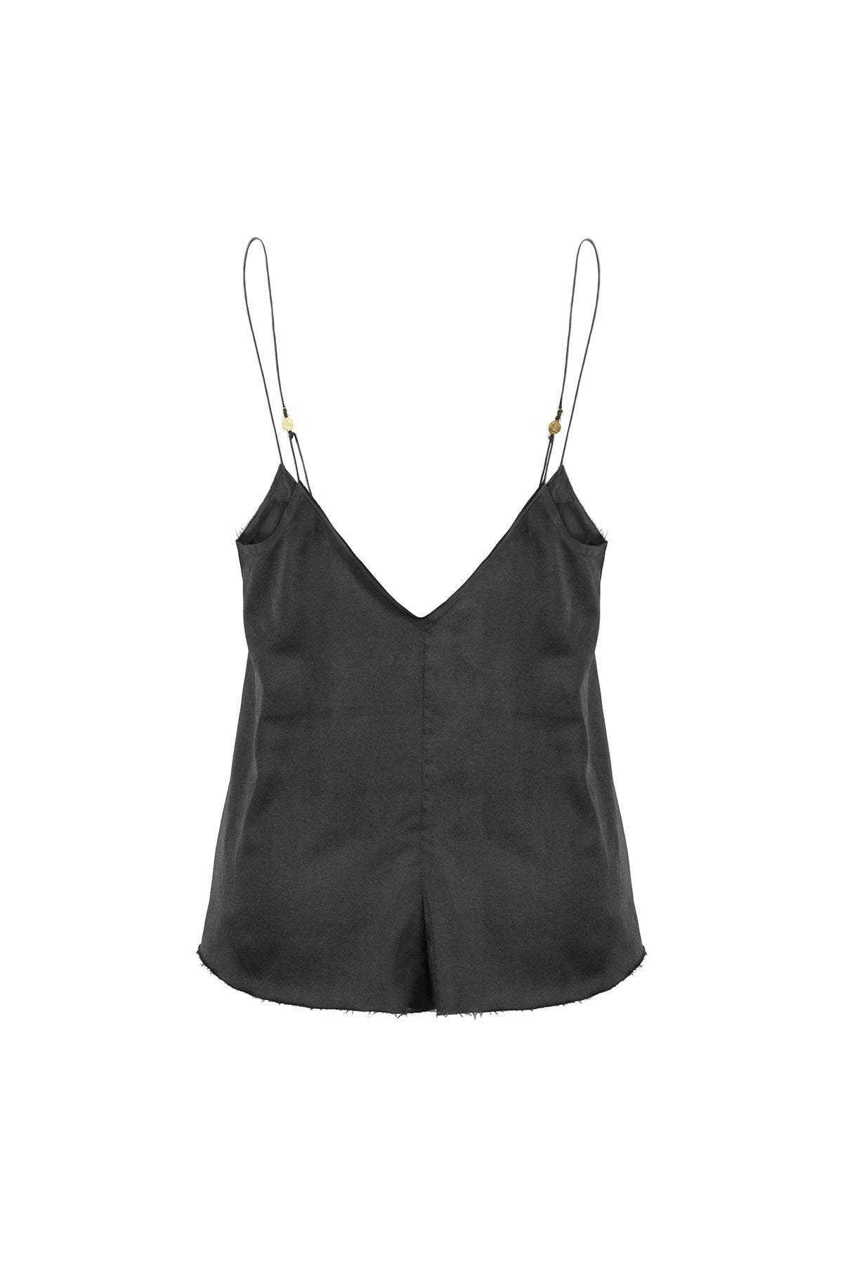The Pablo Cami Top - Ebony - LOOMES