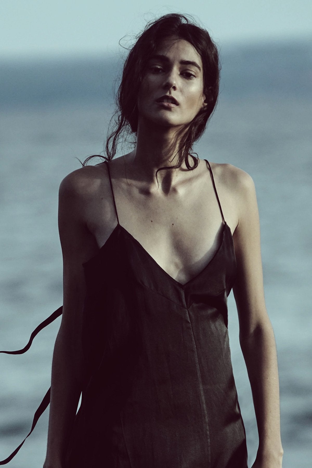 The Pablo Cami Top - Ebony - LOOMES