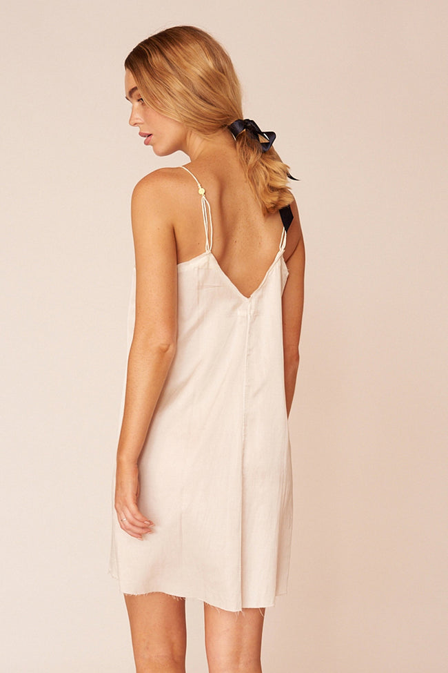 The Pablo Mini Dress - Ivory - LOOMES