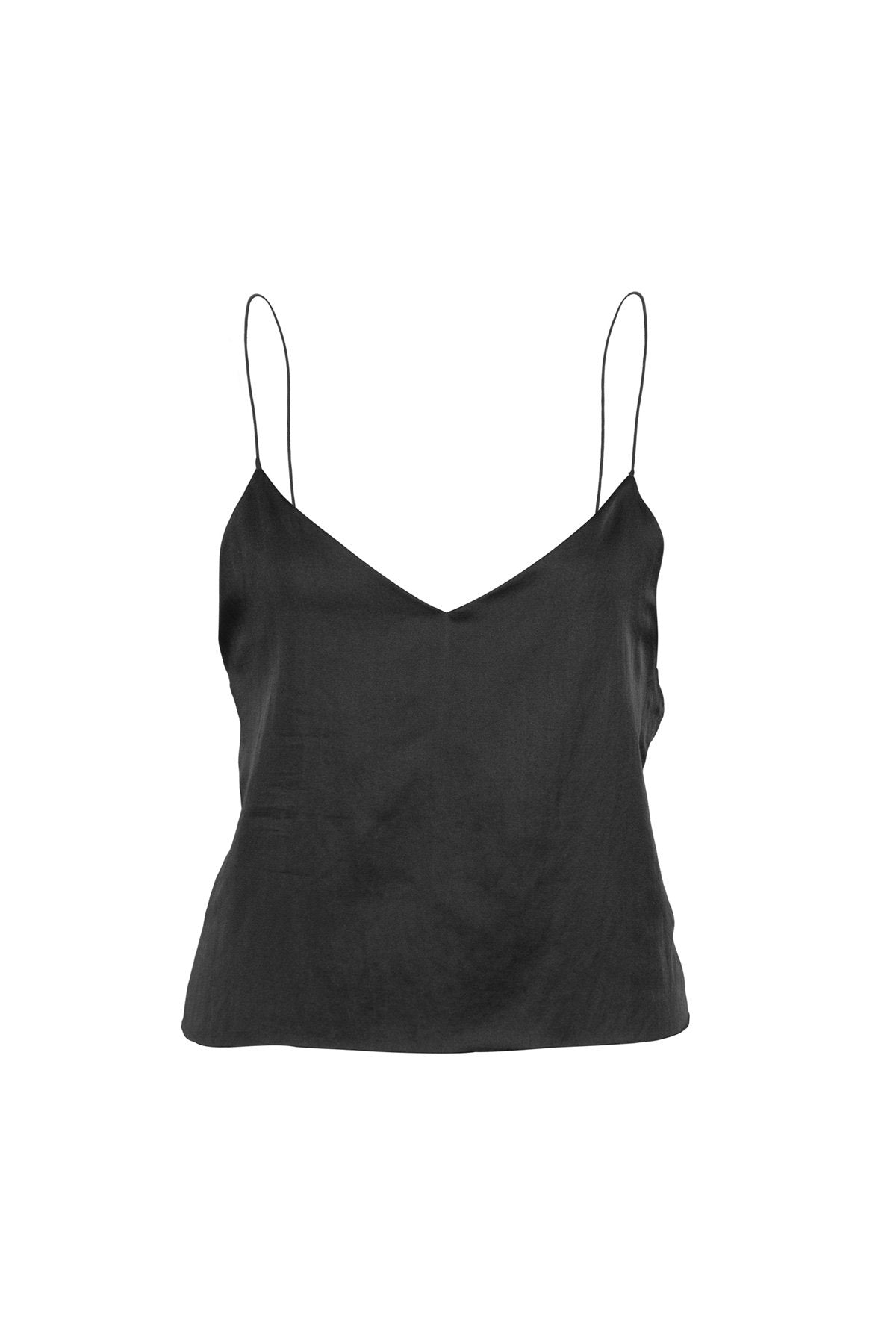 The Kahlo Cami Top - Ebony - LOOMES