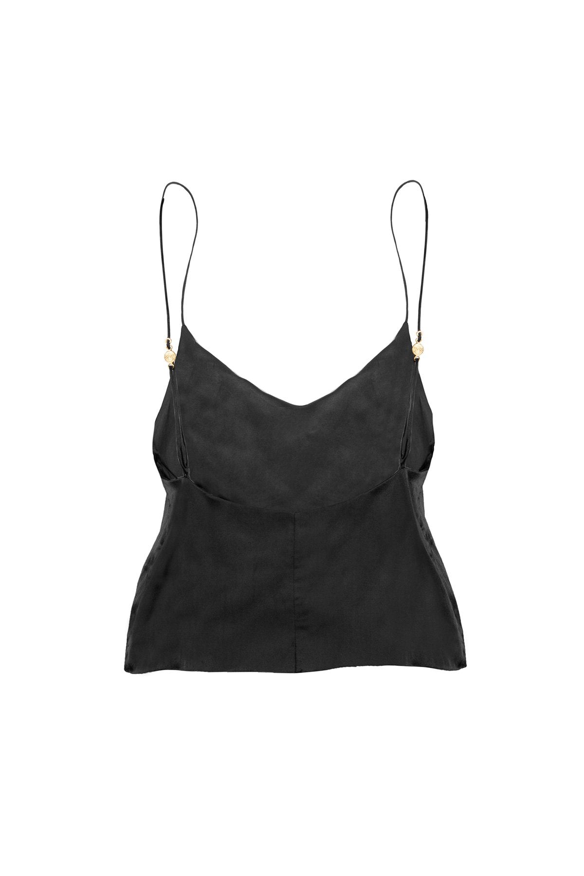 The Kahlo Cami Top - Ebony - LOOMES