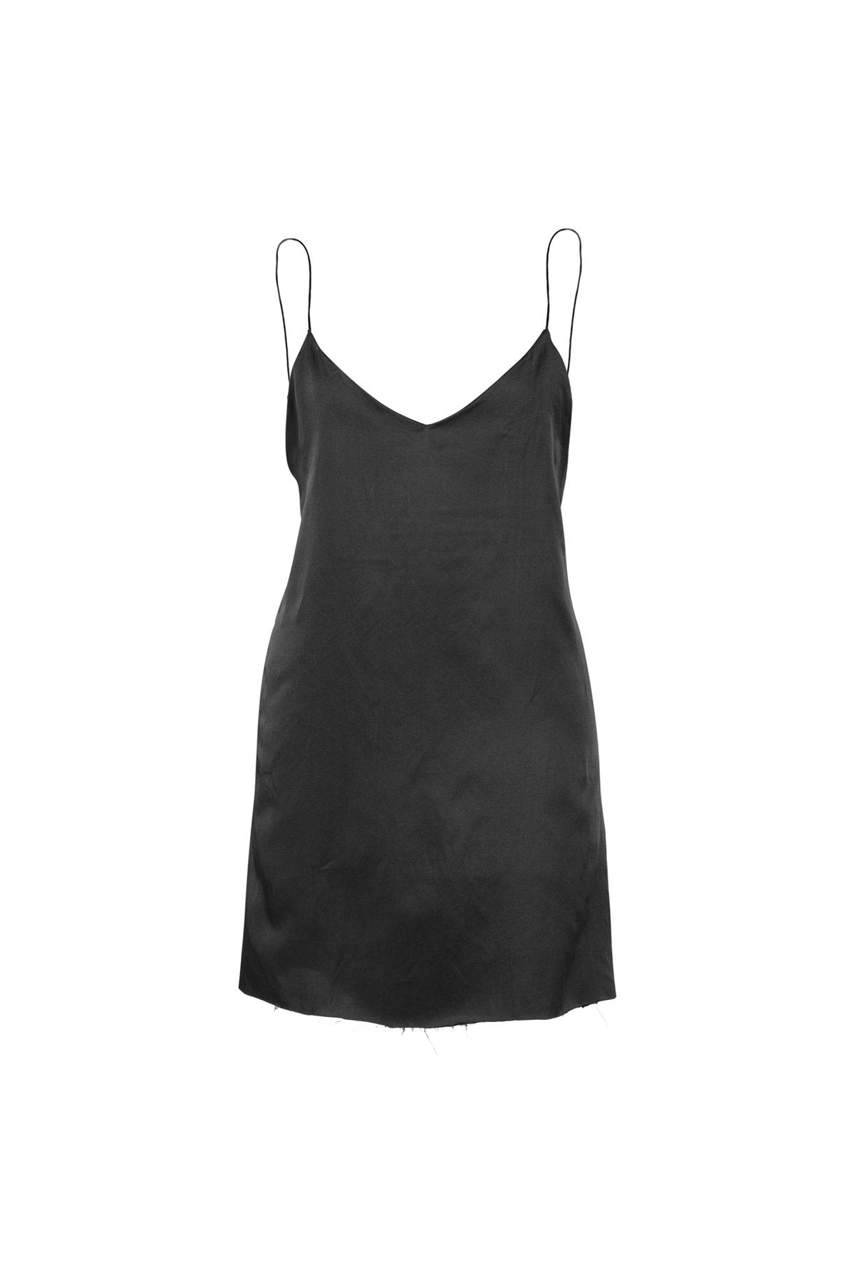 The Kahlo Mini Dress - Ebony - LOOMES