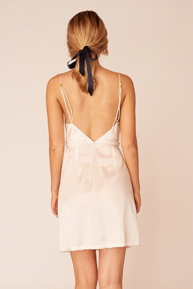 The Matisse Mini Dress - Ivory - LOOMES
