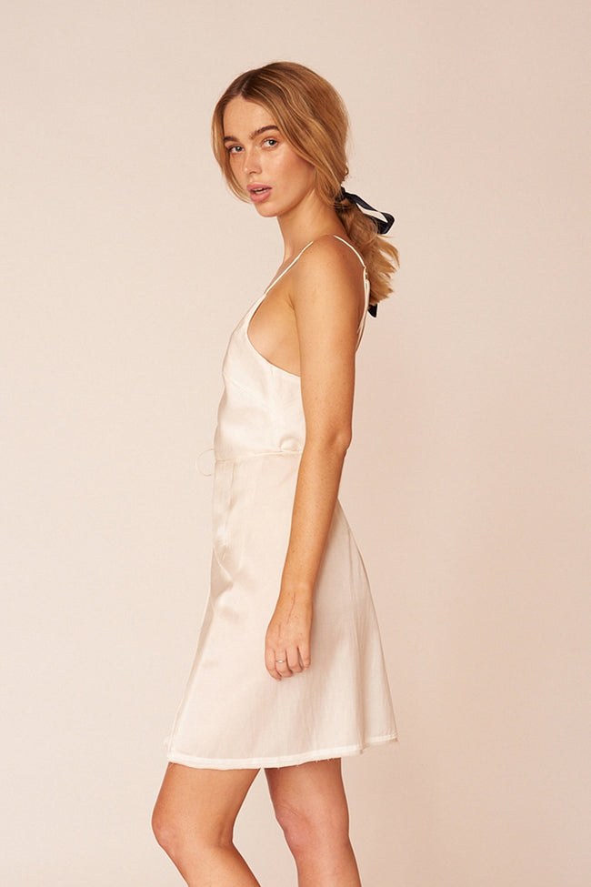 The Matisse Mini Dress - Ivory - LOOMES
